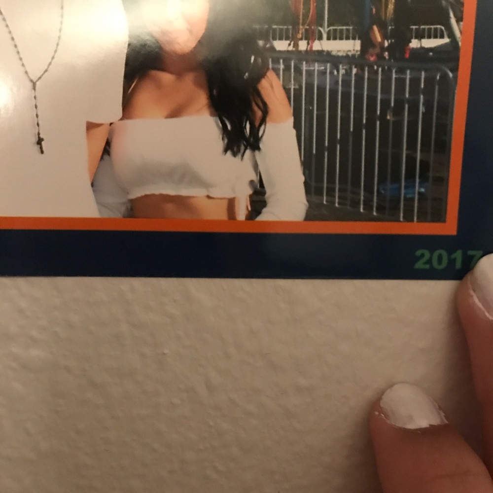 Off the shoulders Crop Top