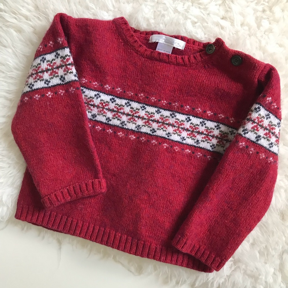 ⚡️3 for $20!⚡️Janie & jack boys fair isle sweater