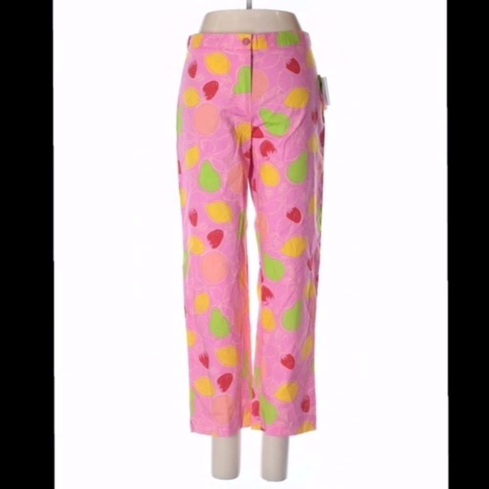 Lilly Pulitzer Pink Fruit Pants