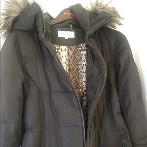 Long Calvin Klein Winter Coat