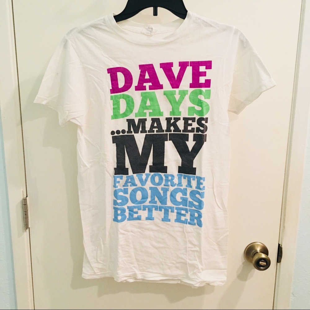 dave days hot topic tshirt