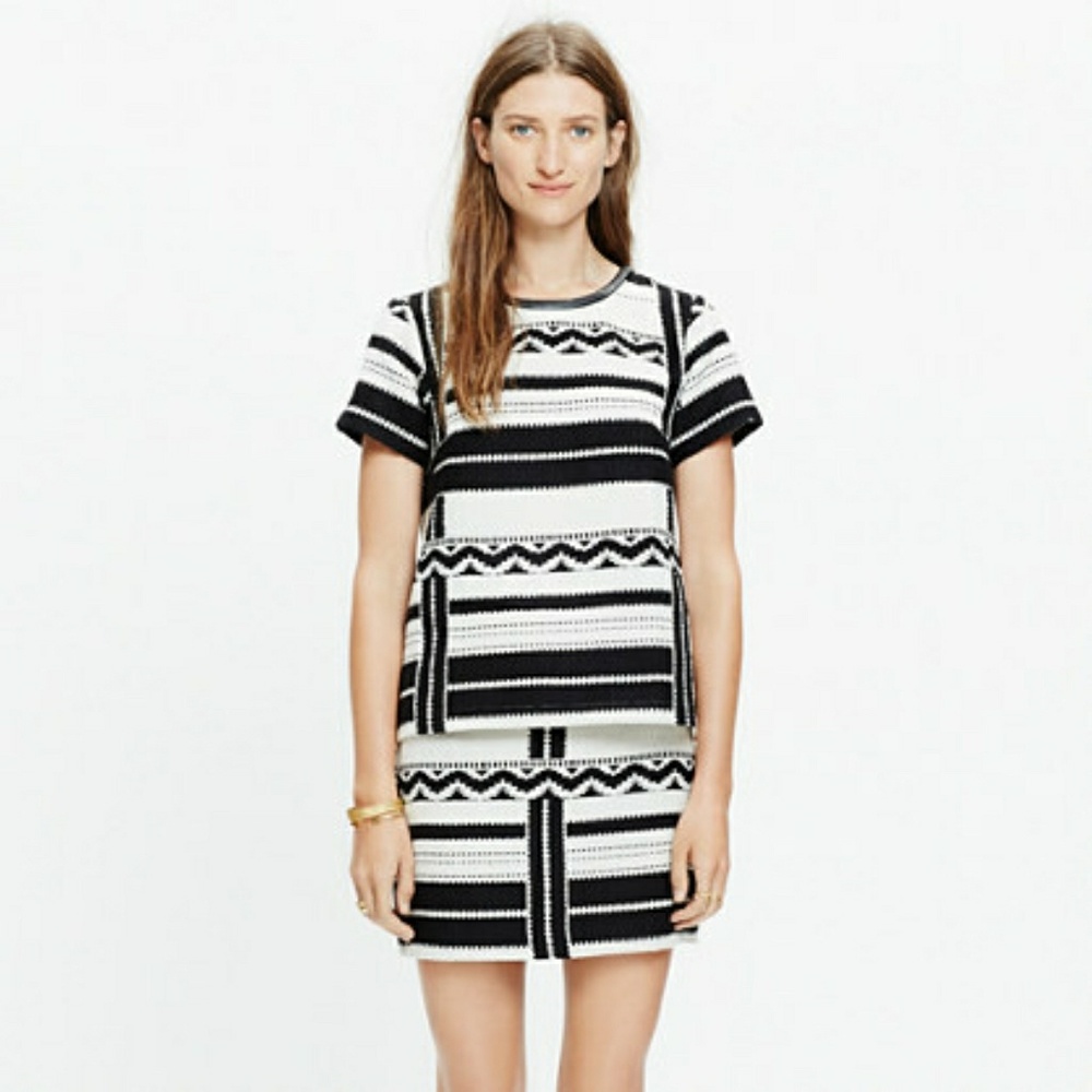 Madewell Geo Jacquard Top