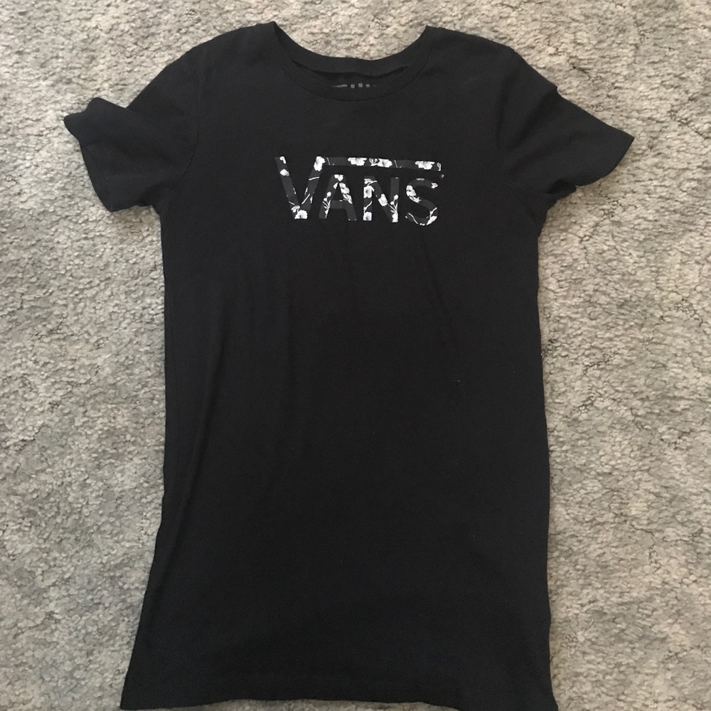 Vans black t-shirt