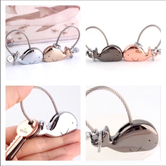 One!! Left!! Posh Whale Pals Magnetic Key ring - Picture 2 of 6