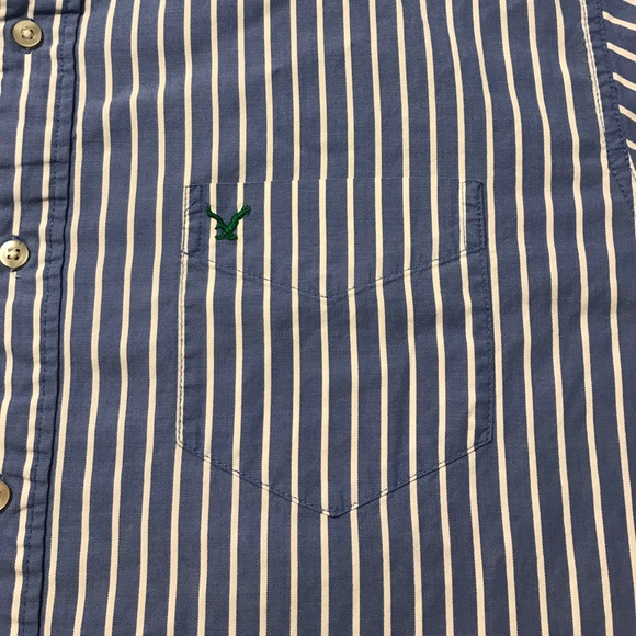 American Eagle Men's XL Button Up Dress Shirt - Picture 2 of 5