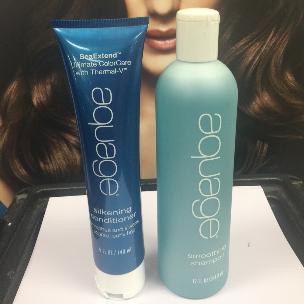 Aquage silkening condition and smoothing shampoo