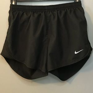 Black Nike Running Shorts With Zipper Pocket