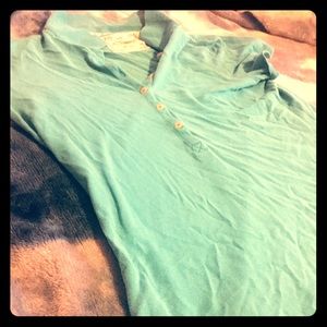 Mossimo Blue Collared Shirt