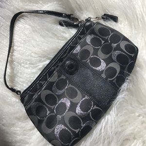 Mini COACH wristlet