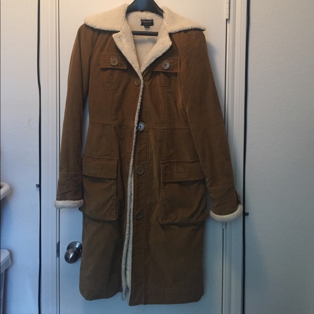 Long brown coat