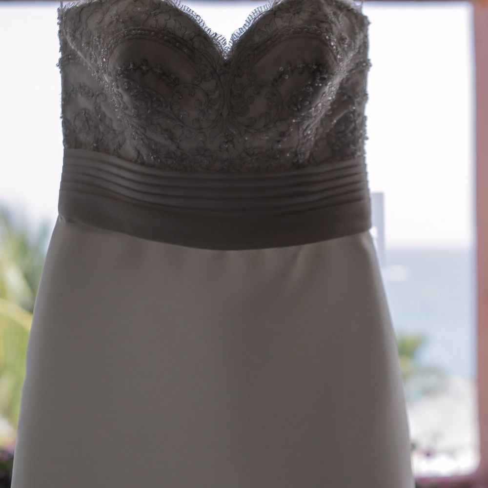 Rosa Clara Two 2016 Rick wedding dress size 8 - Picture 4 of 7