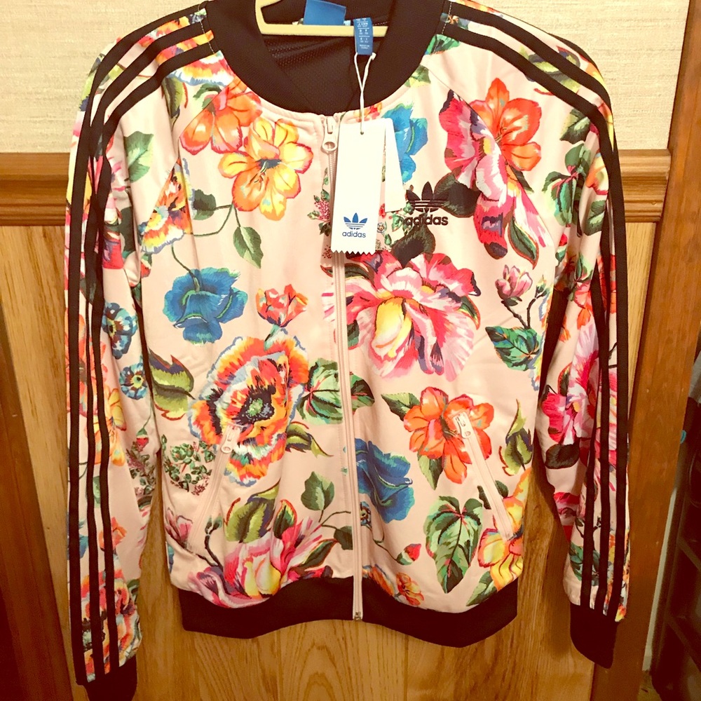 Adidas Track Flower Jacket