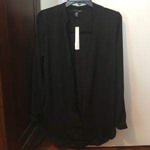 Black button up shirt