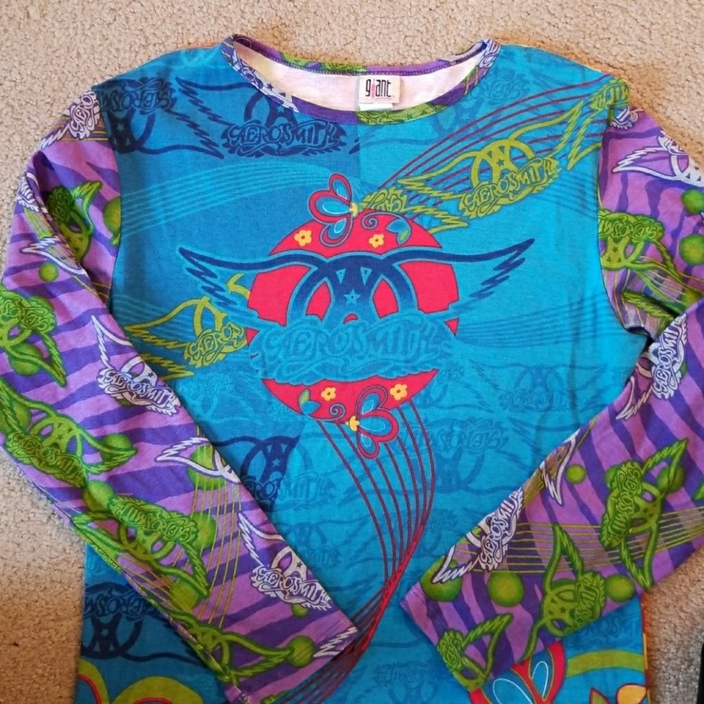 Vintage  aerosmith long sleeve