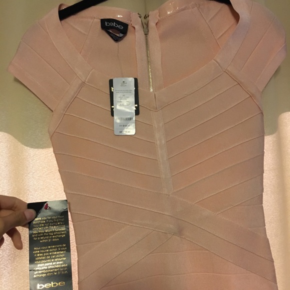 Brand New Light pink bodycon dress - Picture 2 of 3