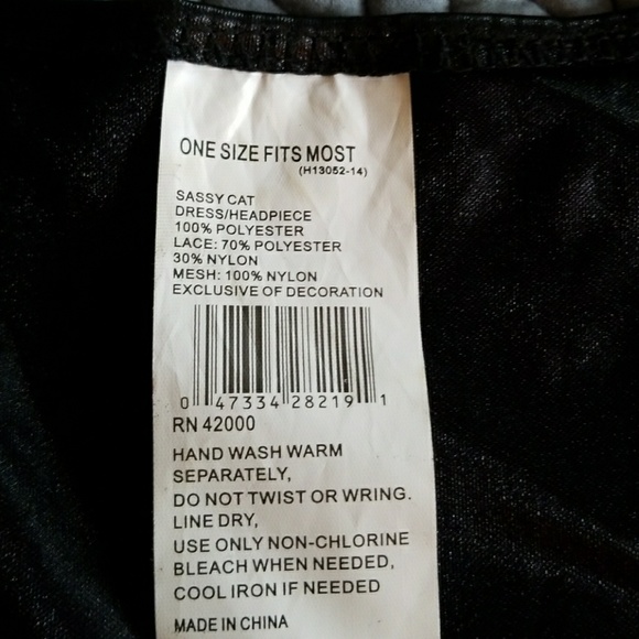 Sassy Cat women's one size - Picture 3 of 3