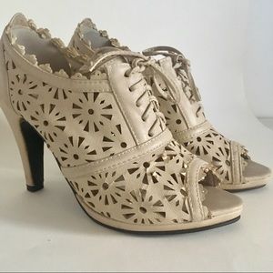 Vintage Lace Inspired Booties