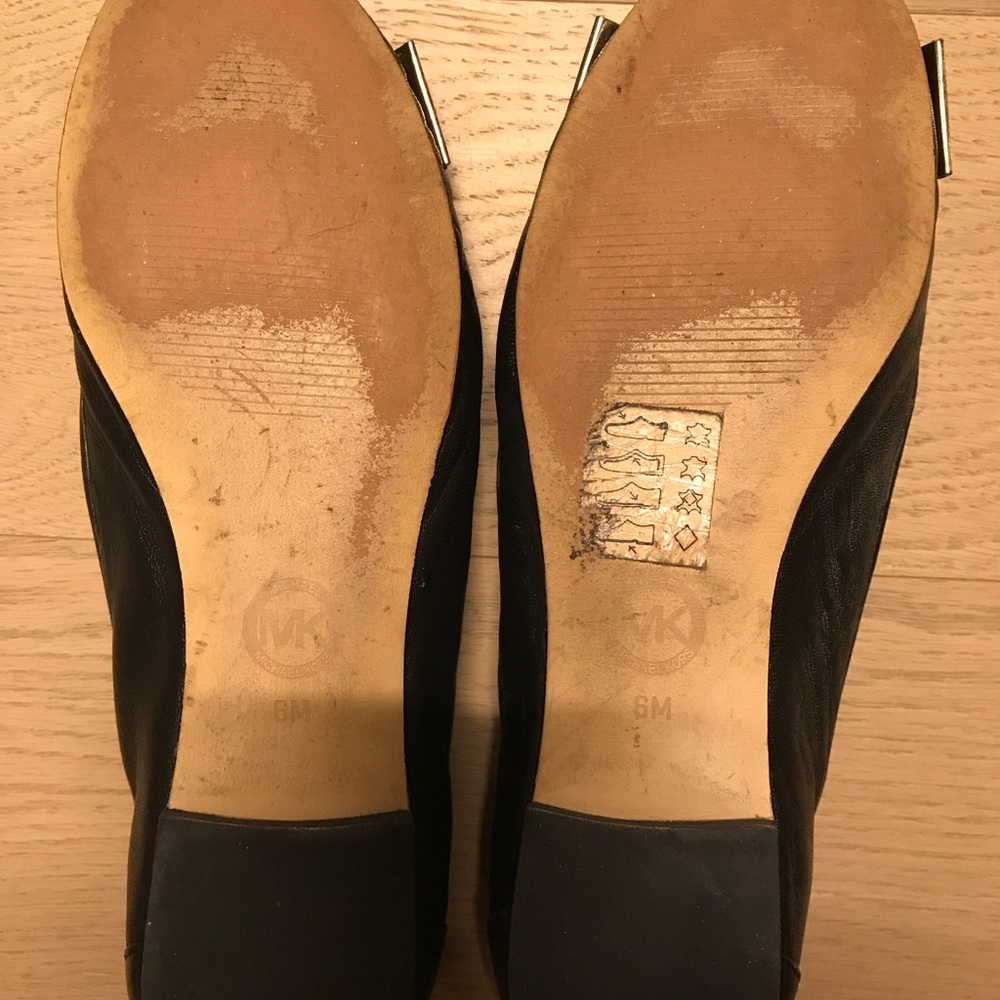 Michael Kors Black ballet flats