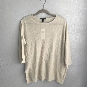 Eileen Fisher organic linen knit