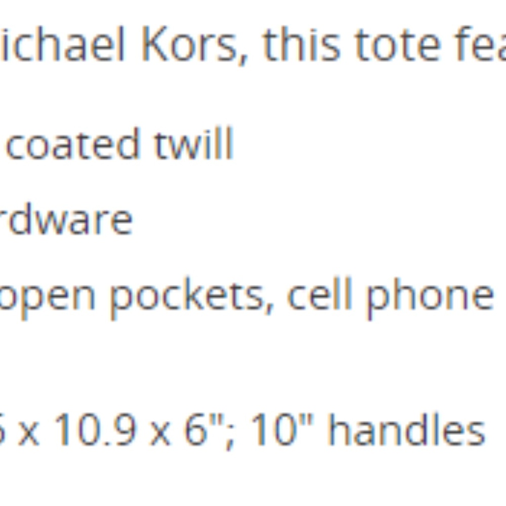 Michael Kors JET SET Vanilla Large Tote - Picture 4 of 14