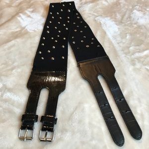 Studded waist belt