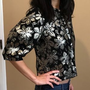 Alice and Olivia Danni Cropped Jacket NWT