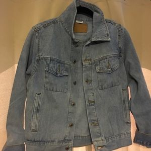 Bleach washed Jean jacket