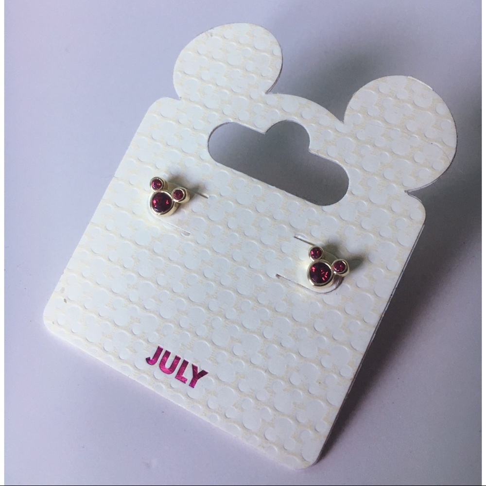 Disney birthstone ear rings