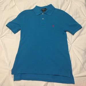 Boys Polo Cotton Mesh Shirt