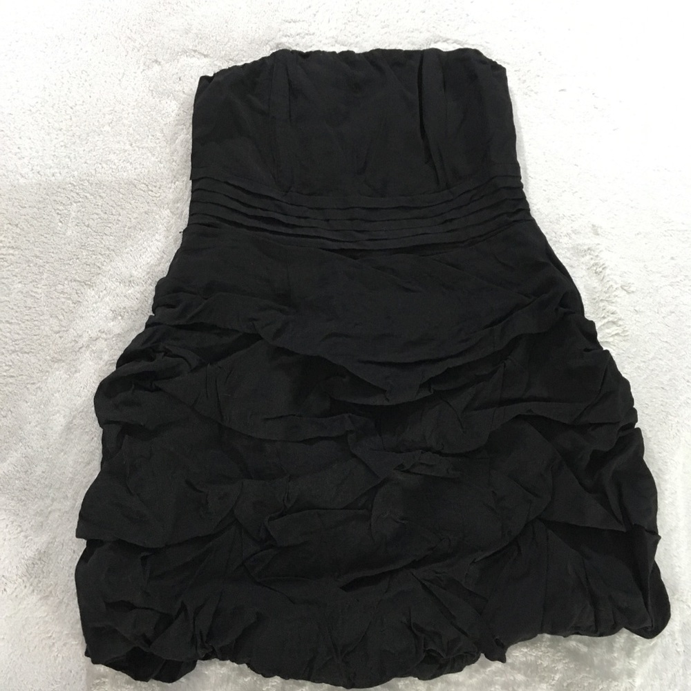 Mind Code black dress strapless size large