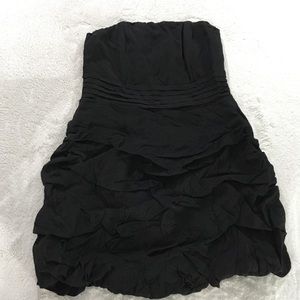 Mind Code black dress strapless size large