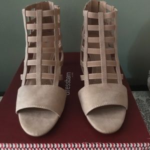 Brand new never worn nude heels Size 9.