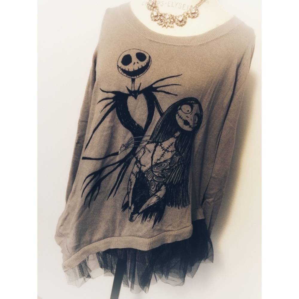 Torrid  Nightmare Before Christmas sweater