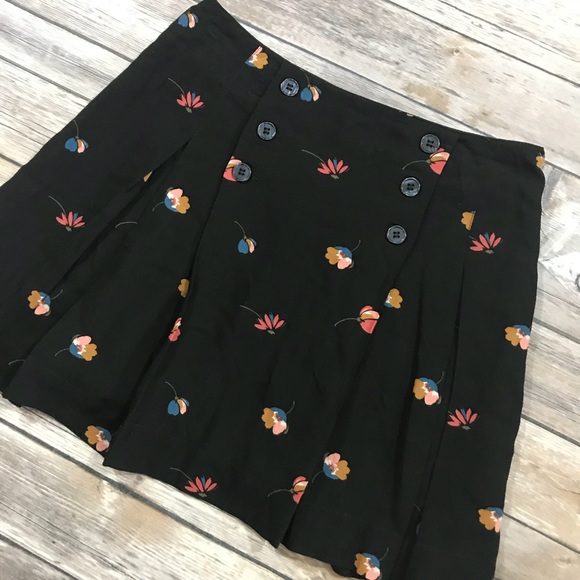 New Free People Lovers Lane Floral Mini Skirt - Picture 4 of 7