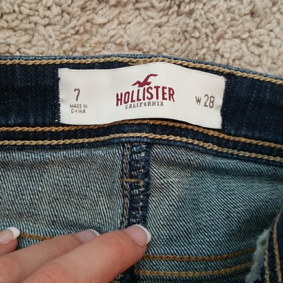 Hollister jean skirt - Picture 2 of 5