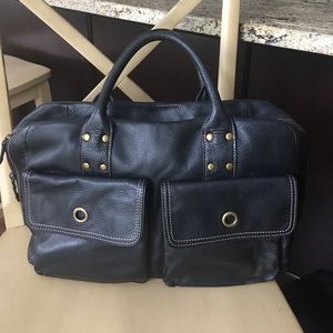 Levenger leather briefcase