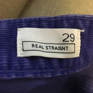 GAP Real Straight Corduroy Pants