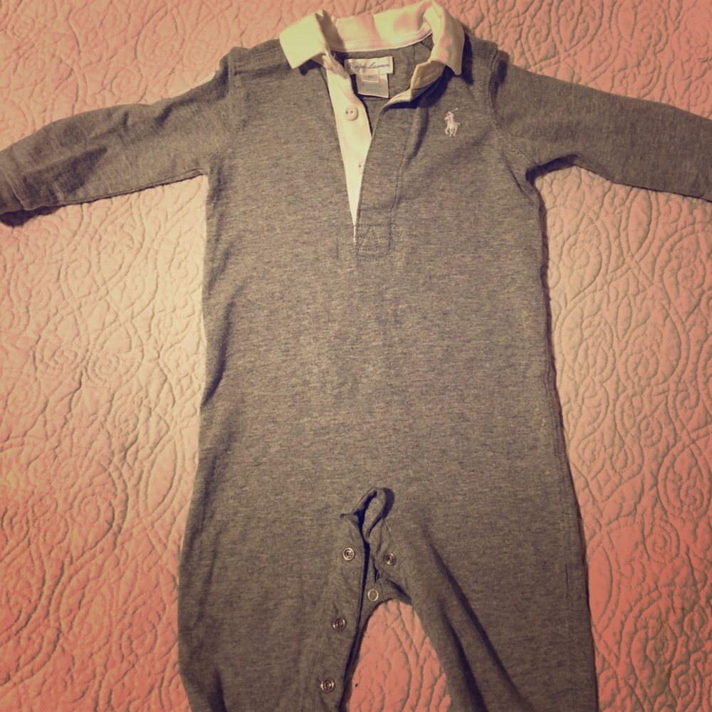 Ralph Lauren long sleeve onesie