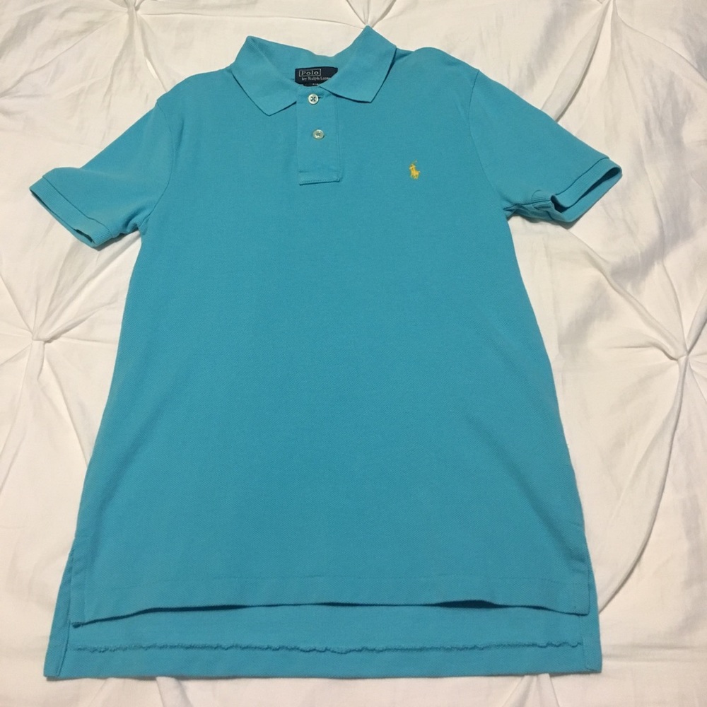 Boys Polo Cotton-Mesh Shirt