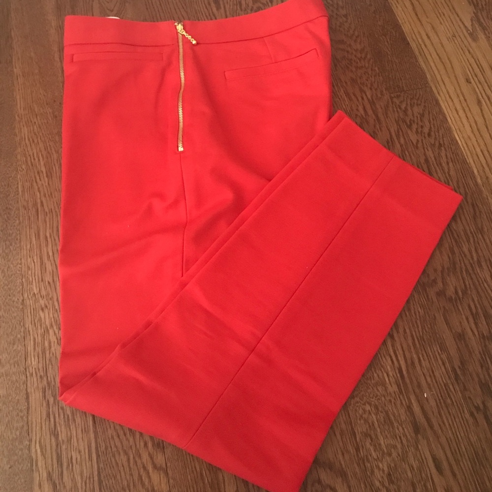 Adorable red KATE SPADE pants - Picture 2 of 7