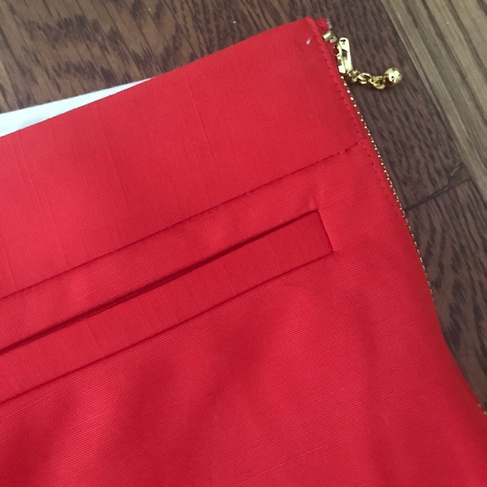 Adorable red KATE SPADE pants - Picture 5 of 7