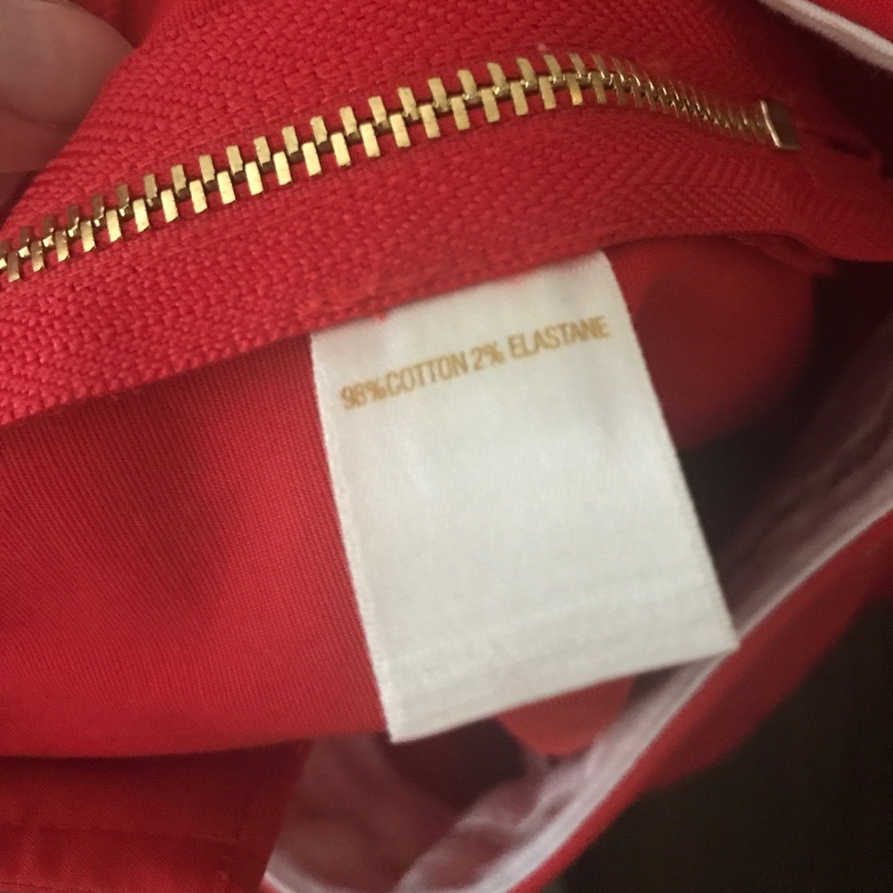 Adorable red KATE SPADE pants - Picture 7 of 7