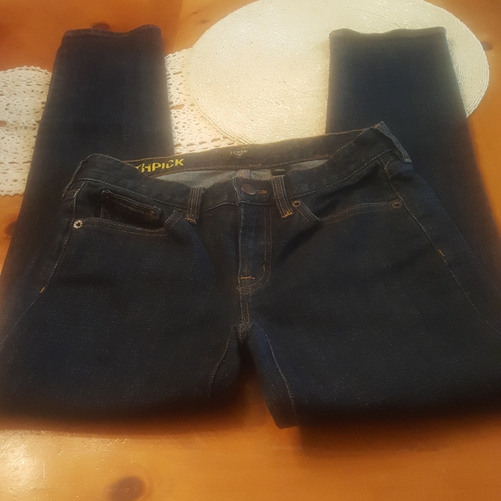 J CREW THOOTHPICK JEANS