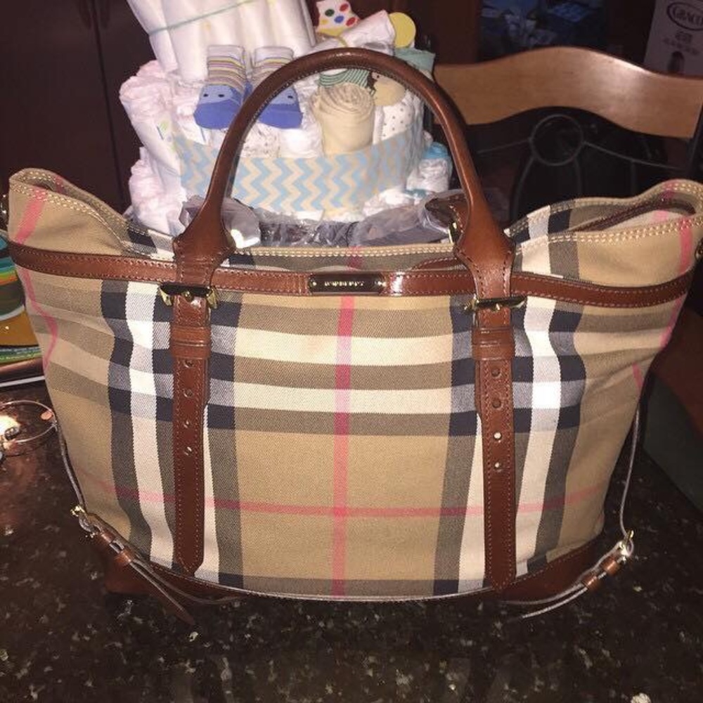 Burberry Marta diaper bag
