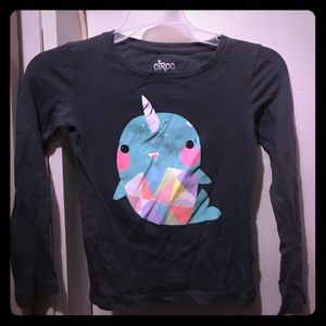 Grey whale long sleeve
