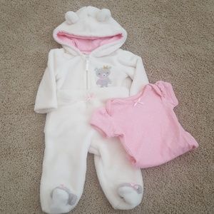 Baby girl clothes set