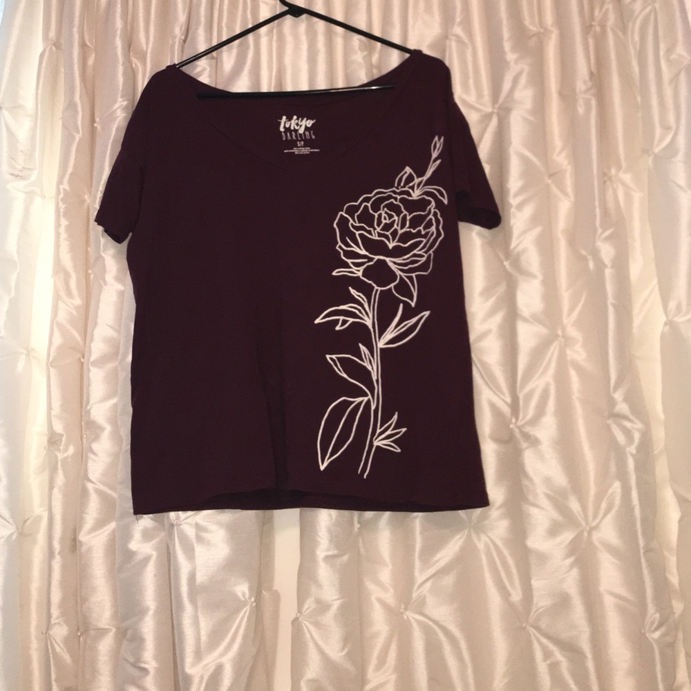 Aeropostale flower shirt