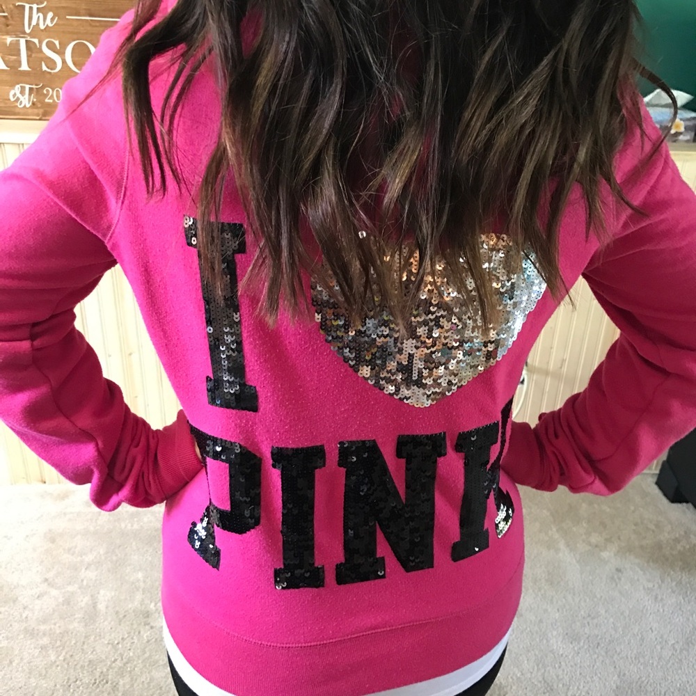 PINK Victoria's Secret zip hoodie