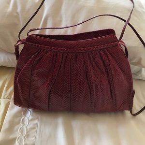 Judith Lieber Snakeskin Bag....! Now $150