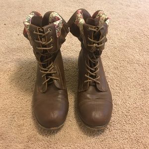 Charlotte Russe foldable boots
